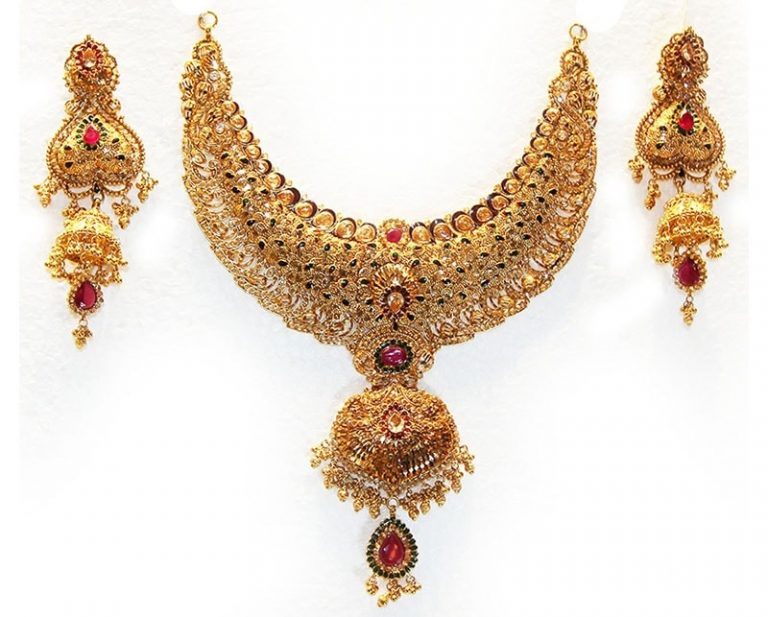 Amin jewellers gold necklace price & Showroom - Dollar-pound.com